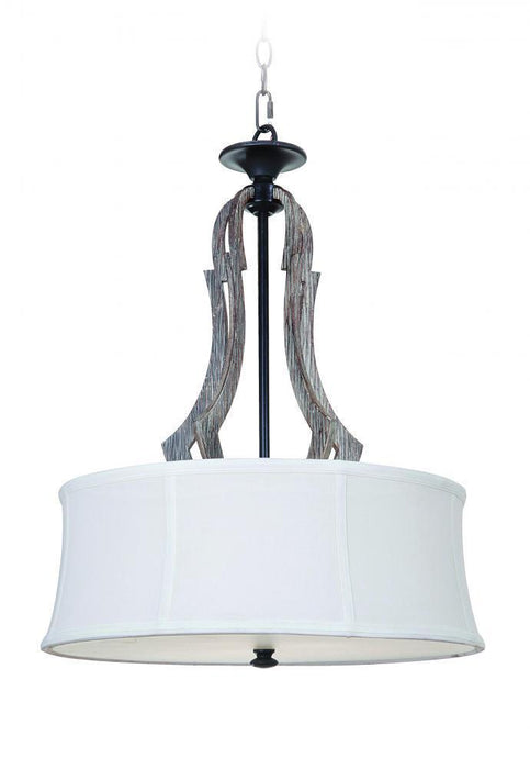 Craftmade Winton 3 Light Pendant Shade Model: 35193-WP