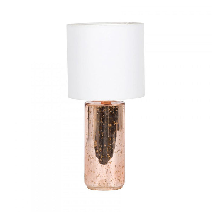 Craftmade Accent Lamp Bl24ltx Rose Gold Base With
white Fabric Model: 86223