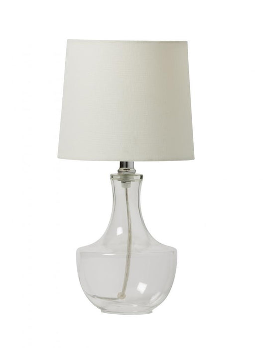 Craftmade Accent Lamp Bl64ltx Clear Glass Base With Off White Model: 86255