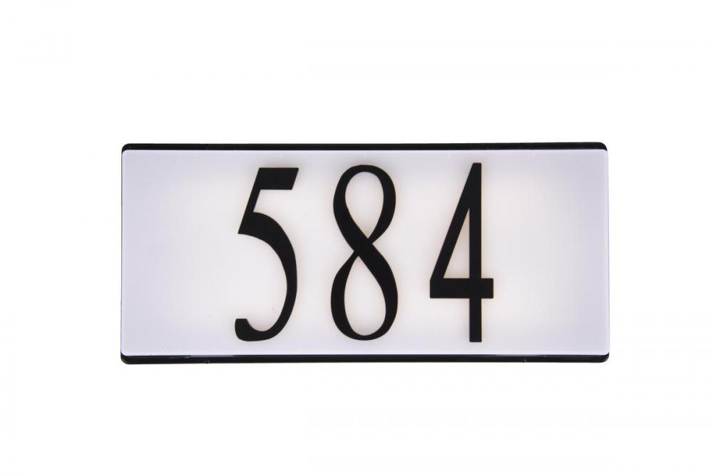 Craftmade Address Plaque Number "0 Inch Model: AP-0-FB