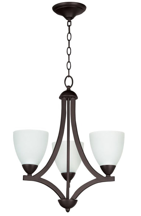 Craftmade Almeda 3 Light Chandelier Model: 37723-OLB-WF