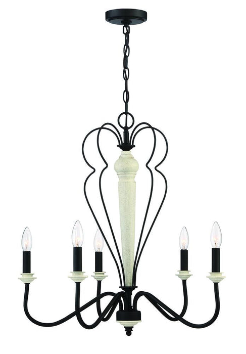 Craftmade Anna 5 Light Chandelier Model: 52525-CWESP