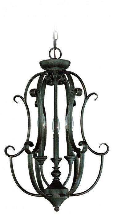 Craftmade Barrett Place 3 Light Chandelier Model: 24233-MB