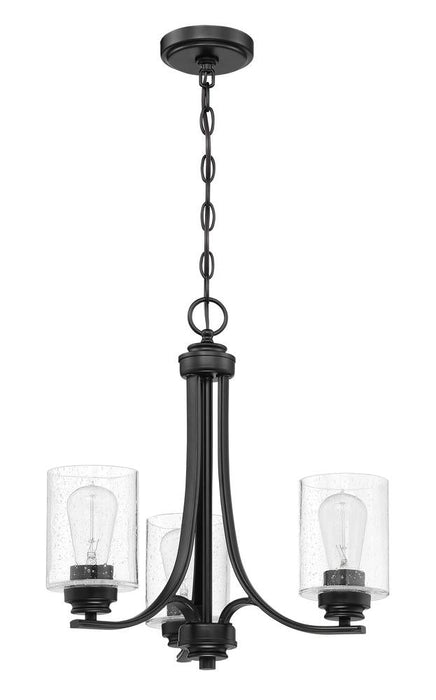 Craftmade Bolden 3 Light Chandelier Model: 50523-FB