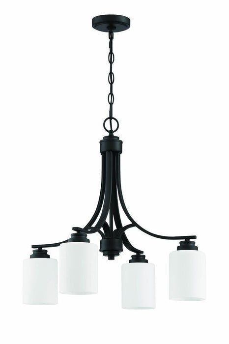 Craftmade Bolden 4 Light Chandelier Model: 50524-FB-WG