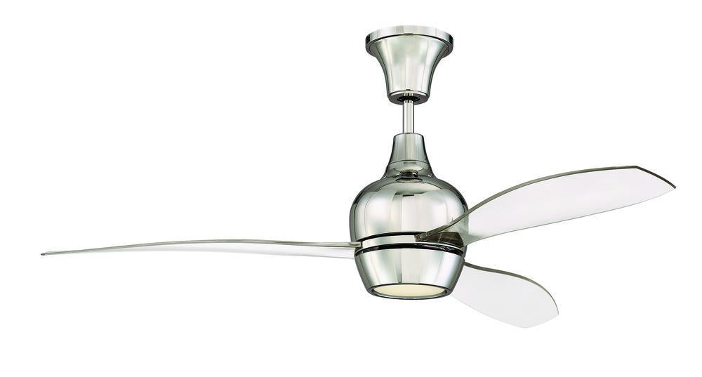 Craftmade Bordeaux W/remote 52 Inch Ceiling Fan Blades LED Light Kit Uci Model: BRD52PLN3-UCI