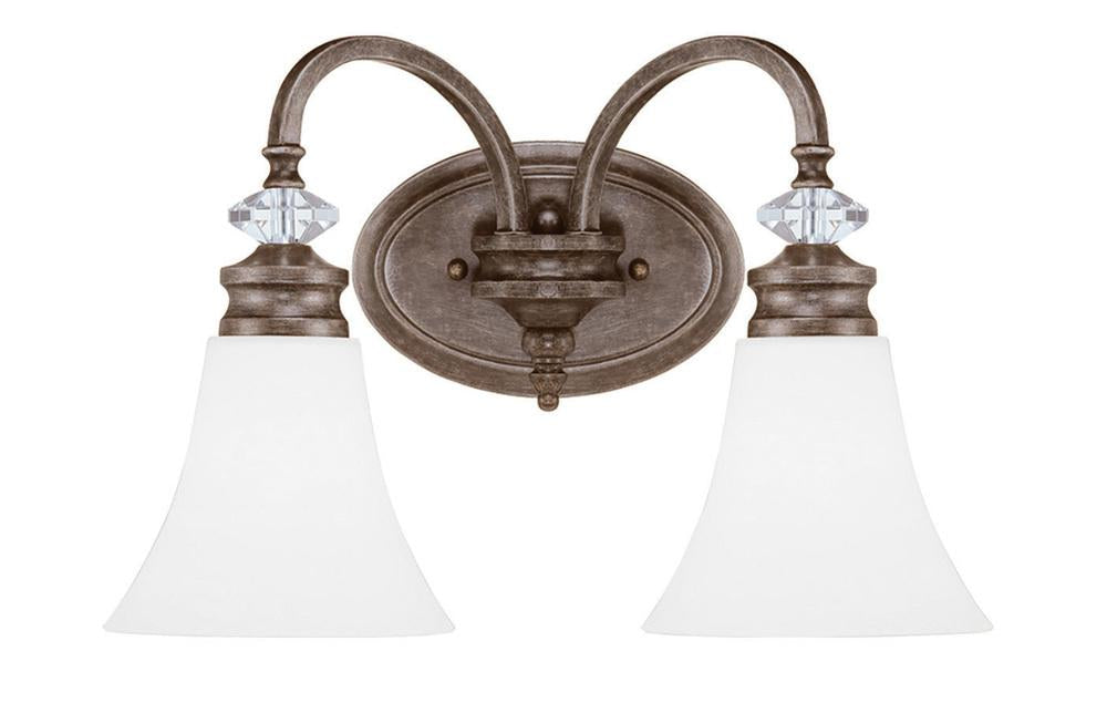 Craftmade Boulevard 2 Light Wall Sconce Model: 26702-MBS