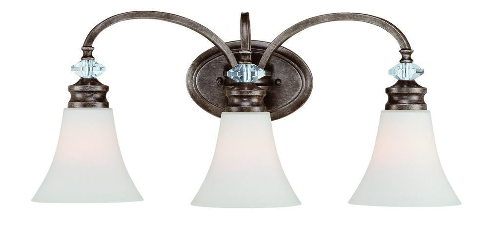 Craftmade Boulevard 3 Light Vanity Model: 26703-MBS