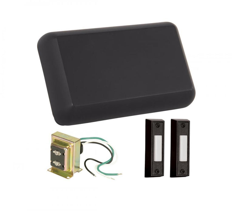 Craftmade Chime Kits Kit Includes Chime Transformer 2 Black Model: CK1001-FB