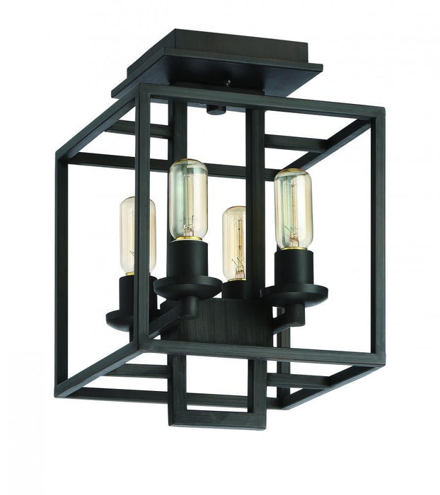 Craftmade Cubic 4 Light Semiflush Model: 41554-ABZ