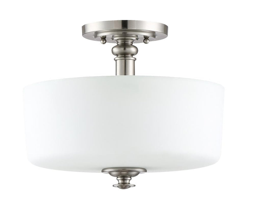 Craftmade Dardyn 3 Light Semiflush Convertible Model: 49853-BNK