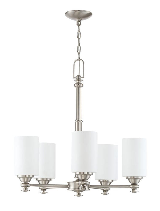 Craftmade Dardyn 5 Light Chandelier Model: 49825-BNK