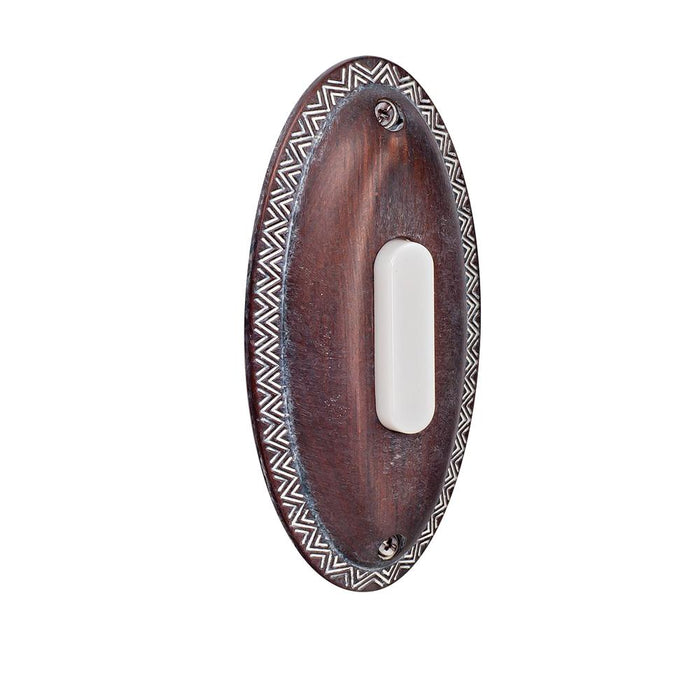 Craftmade Designer Surface Mount Buttons Surface Mount Oval Ornate Model: BSOVL-RB