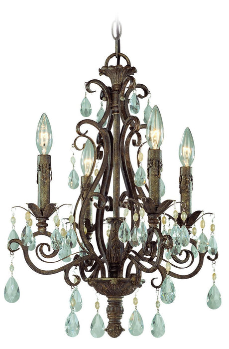 Craftmade Englewood 4 Light Chandelier Model: 25624-FR