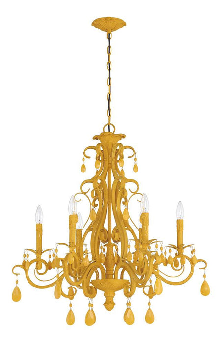 Craftmade Englewood 6 Light Chandelier Model: 25626-FR