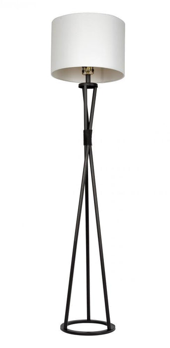 Craftmade Floor Lamp Bl13ltx Bronze Base With
white Fabric Model: 86203