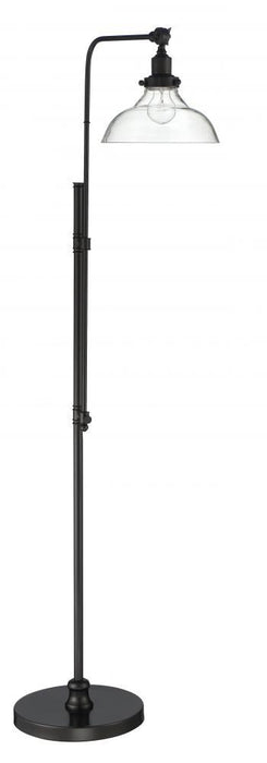 Craftmade Floor Lamp Bl66ltx Black Adjustable Base With Clear Model: 86257