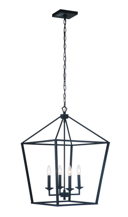 Craftmade Flynt 4 Light Large Foyer Model: 52936-FB