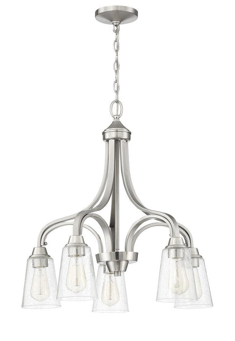 Craftmade Grace 5 Light Chandelier Model: 41915-BNK-CS