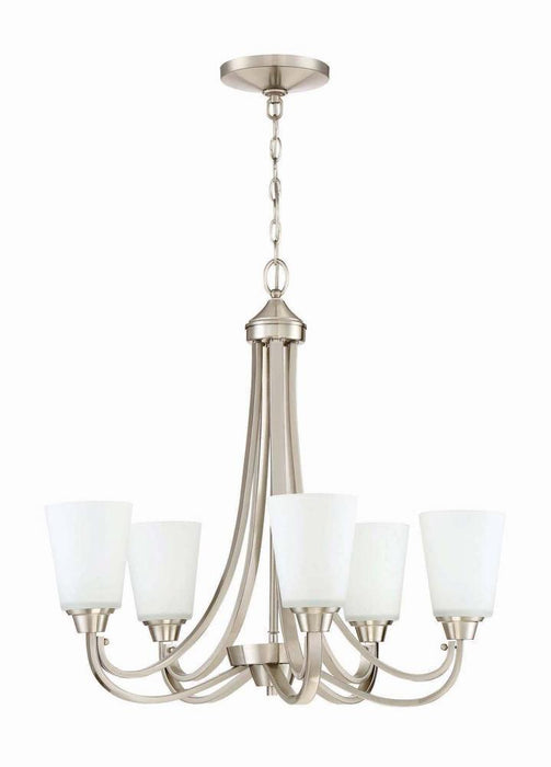 Craftmade Grace 5 Light Chandelier Model: 41925-BNK