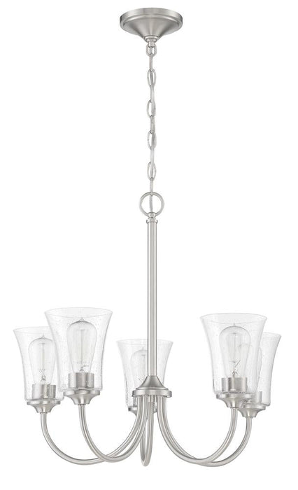 Craftmade Gwyneth 5 Light Chandelier Model: 50425-BNK