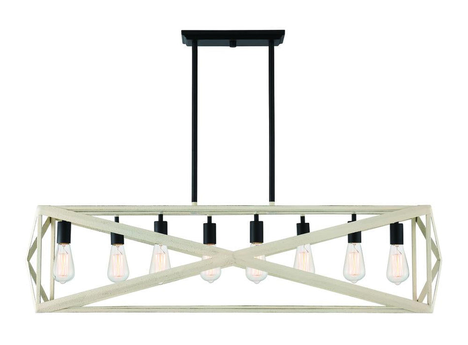 Craftmade Hansel 8 Light Island Model: 51878-CWESP