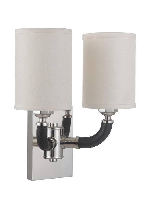 Craftmade Huxley-Gallery 2 Light Wall Sconce Model: 48162-PLN