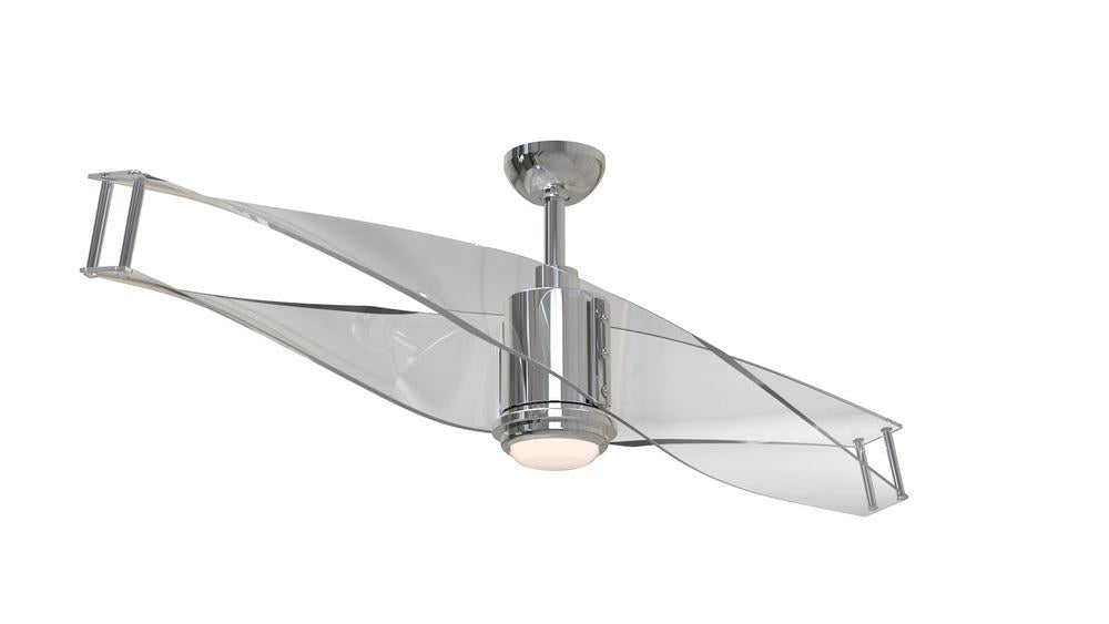 Craftmade Illusion 56 Inch Ceiling Fan Blades & LED Light Kit Model: ILU56PLN2