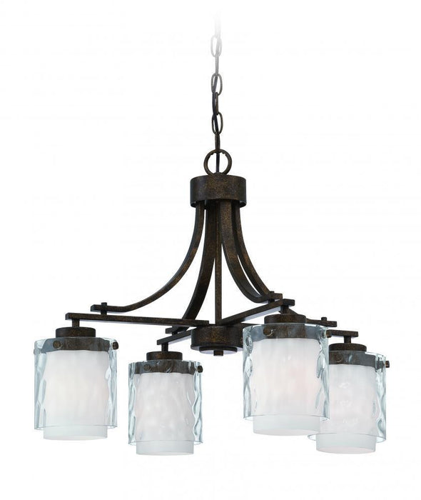 Craftmade Kenswick 4 Light Down Chandelier Model: 35424-PR