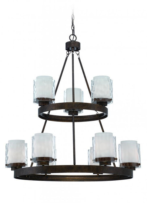 Craftmade Kenswick 9 Light Chandelier Model: 35429-PR