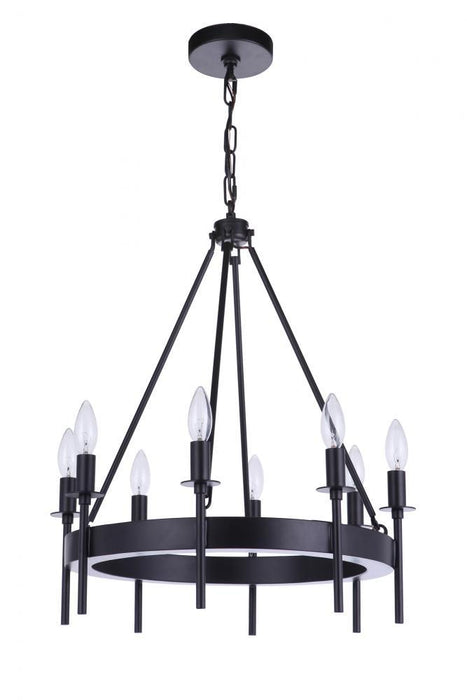 Craftmade Larrson 8 Light Chandelier Model: 54328-FB