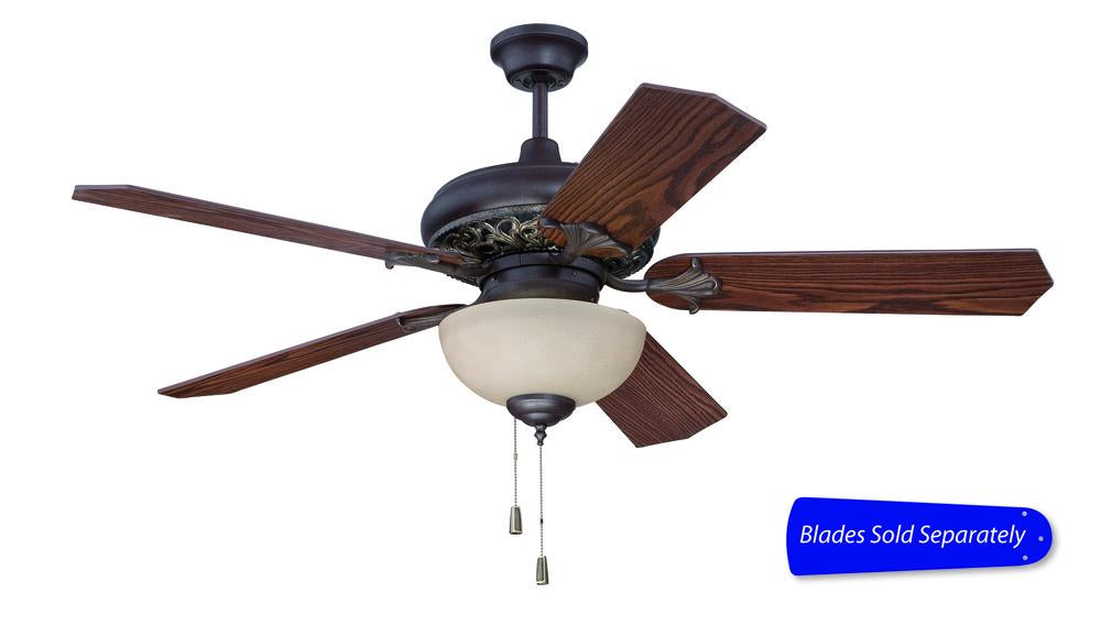 Craftmade Mia 52 Inch Ceiling Fan White Frost Bowl Blade Model: MI52AGVM-WG