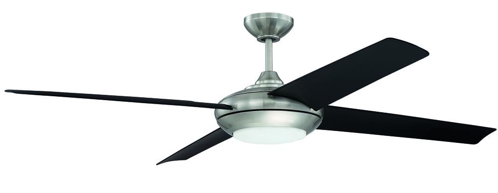 Craftmade Moderne 60 Inch Ceiling Fan Dc Motor Blades LED Light Model: MOD60BNK4