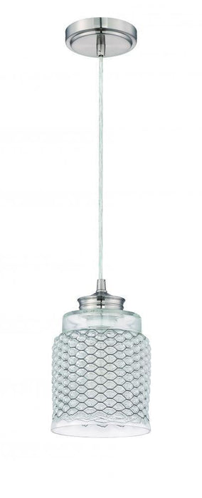 Craftmade Mini Pendant 1 Light Pendant Glass Model: P460BNK1