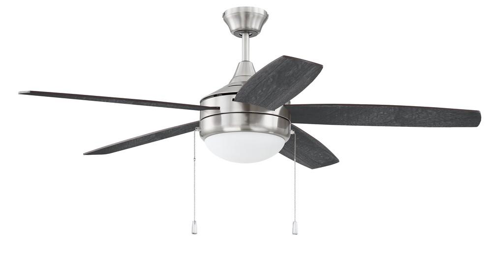 Craftmade Phaze 5 Blade 52 Inch Ceiling Fan 5 Blades LED Light Kit Model: PHA52BNK5