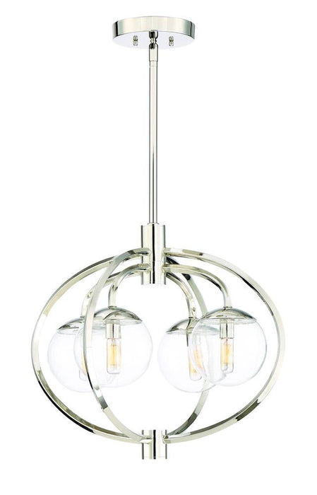 Craftmade Piltz 4 Light Chandelier Model: 45524-PLN