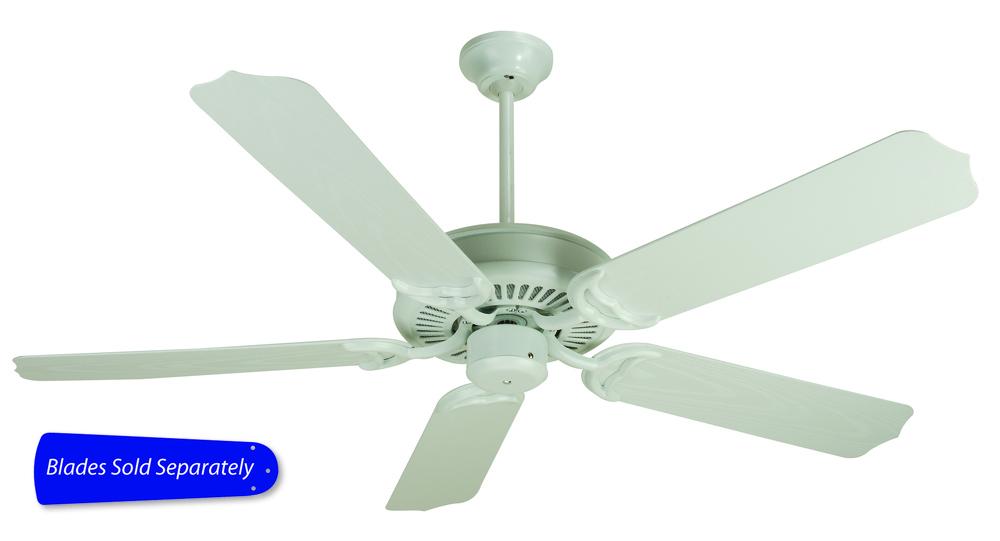 Craftmade Porch Fan 52 Inch Ceiling Fan Blade Options Model: PF52W