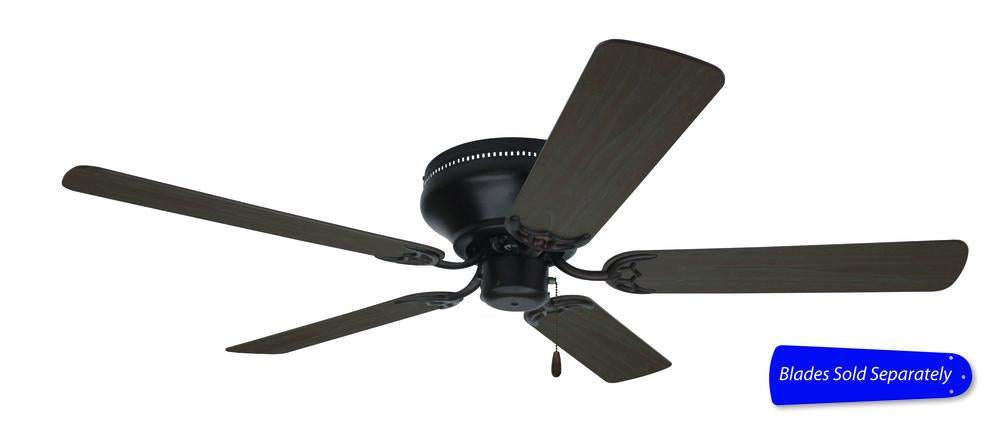 Craftmade Pro Contemporary Flushmount 52 Inch Hugger Ceiling Fan Blade Options Model: PFC52OB