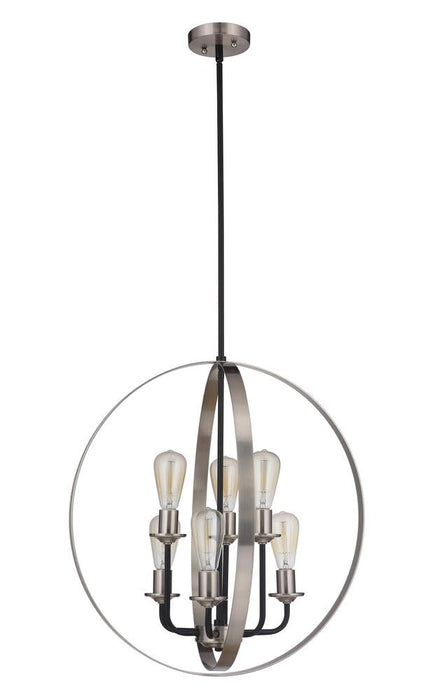 Craftmade Randolph 6 Light Foyer Model: 50336-FBBNK