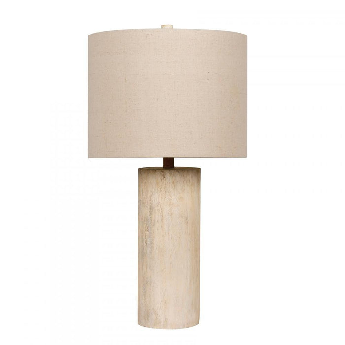 Craftmade Table Lamp Bl10ltx Distressed Wood Base With Linen Model: 86200