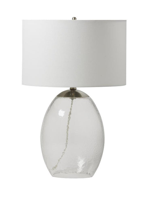 Craftmade Table Lamp Bl43ltx Clear Glass And Bnk Metal Base With Model: 86245