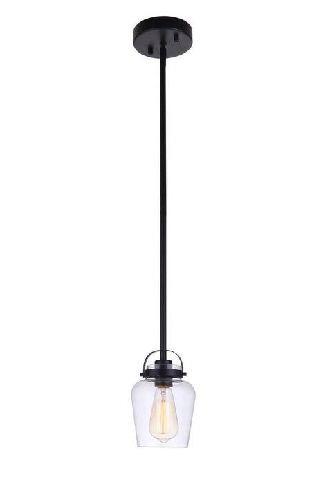 Craftmade Trystan 1 Light Mini Pendant Model: 53591-FB