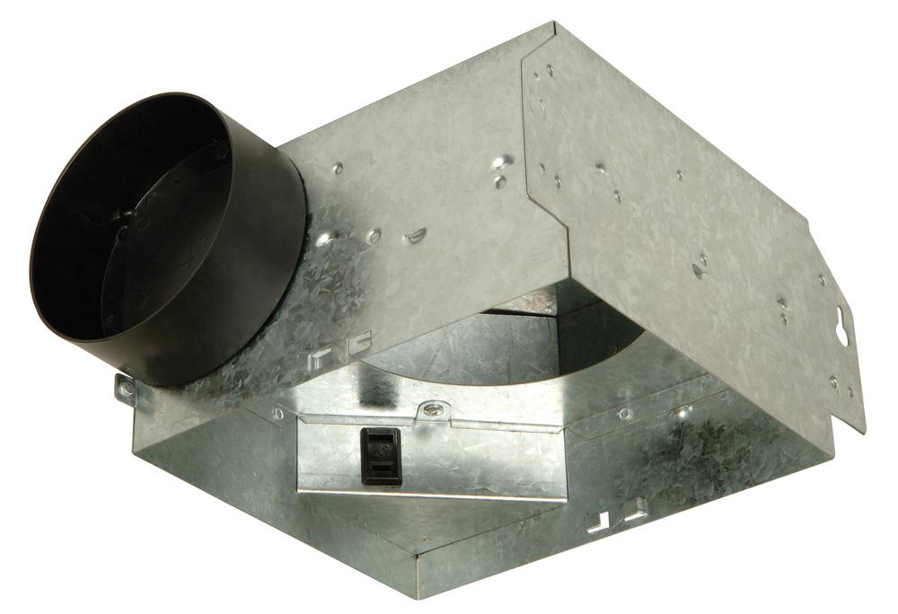 Craftmade Builder Ventilation 50 Cfm Vent Housing With 3 Inch & 4 Inch Model: TFV50B-H