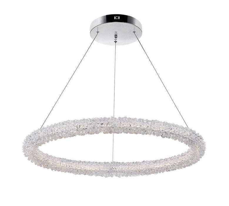 CWI Lighting Arielle LED Chandelier With Chrome Finish Model: 1042P17-601-R