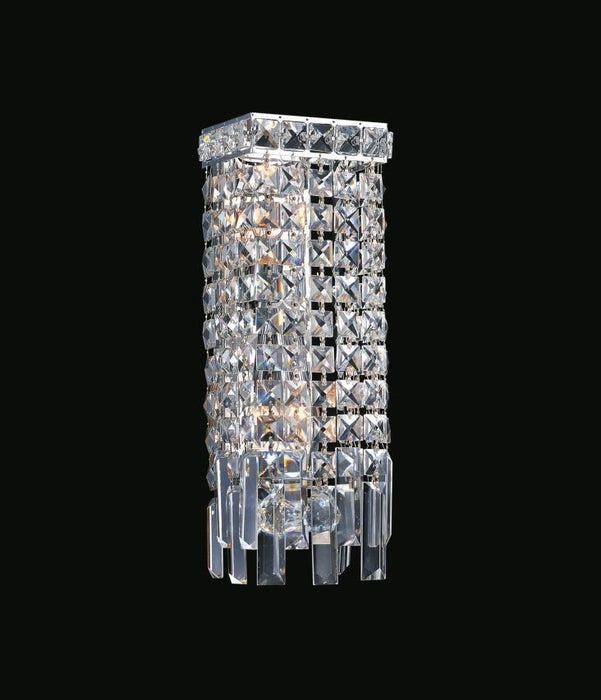 CWI Lighting Colosseum 2 Light Wall Sconce With Chrome Finish Model: 8031W5C