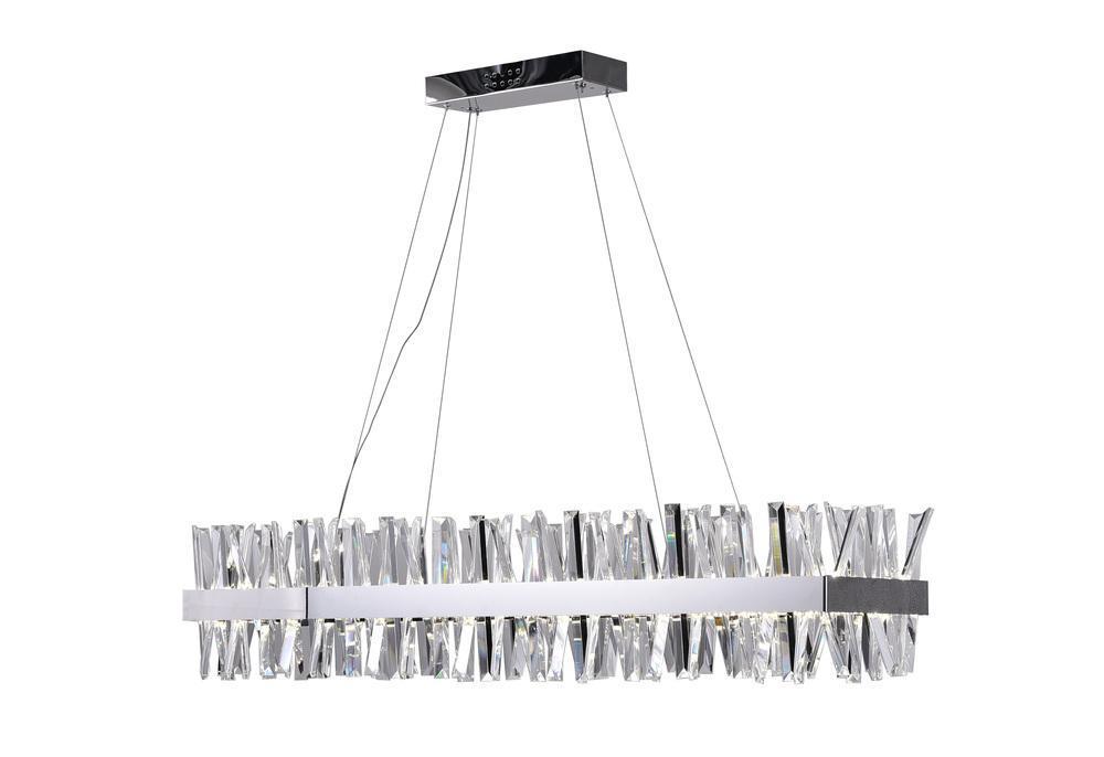 CWI Lighting Faye LED Chandelier With Chrome Finish Model: 1086P50-601-RC