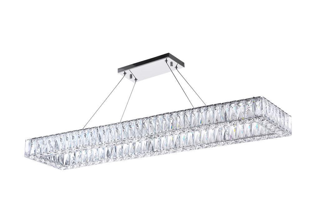 CWI Lighting Felicity LED Chandelier With Chrome Finish Model: 1084P44-601-RC-1C