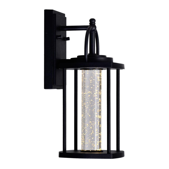 CWI Lighting Greenwood LED Outdoor Black Wall Lantern Model: 0407W7-1-101