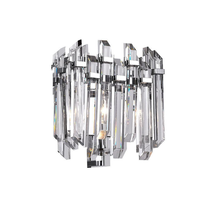 CWI Lighting Henrietta 1 Light Wall Sconce With Chrome Finish Model: 1065W8-1-601