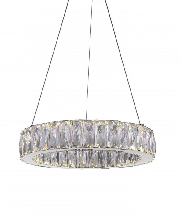 CWI Lighting Juno LED Chandelier With Chrome Finish Model: 5704P16-1-601-A